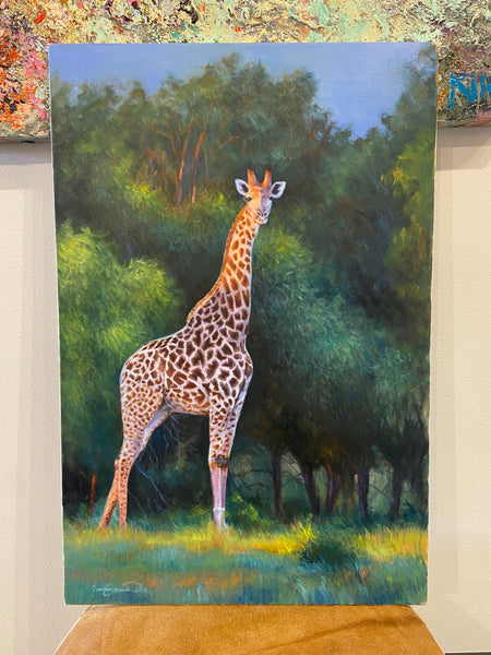 Giraffe in Evening Light